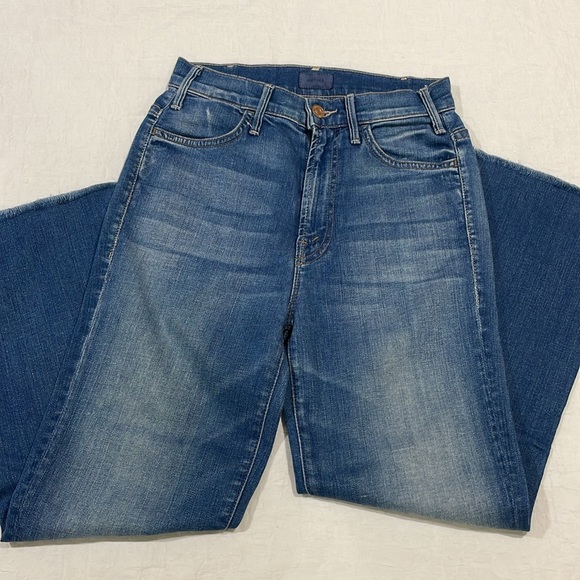 Mother The Hustler Ankle Fray Jeans, size 24 - Picture 7 of 7